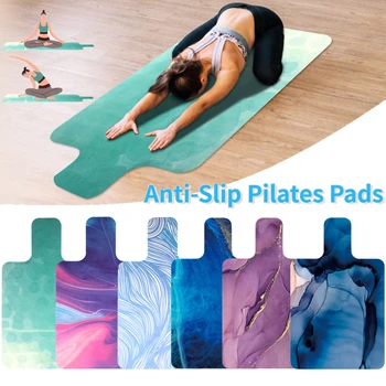 Коврик для пилатеса, резиновый коврик для йоги для упражнений, Противоскользящий коврик для фитнеса, позиционирующий матрас, прокладки для медитации для йоги