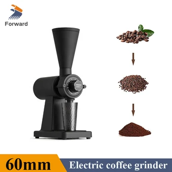 Электрическая Кофемолка с лезвием 60 мм, Автоматическая Машина для Измельчения Кофейных Зерен 200 г, для Домашнего и Коммерческого использования