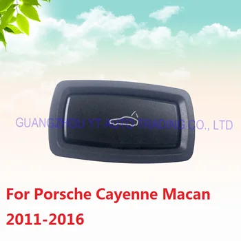 CAPQX Переключатель Открывания Замка багажника Заднего багажника Кнопка Включения Задней Двери Багажника Для Porsche Cayenne Macan 2011 2012 2013 2014-2016