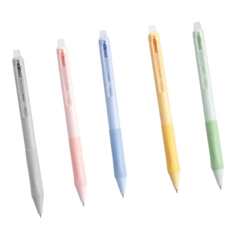 Шариковые ручки-каталки, быстросохнущие чернила, 0,5 мм сверхтонкие шариковые ручки-роллеры, прямые ручки с жидким гелем для письма