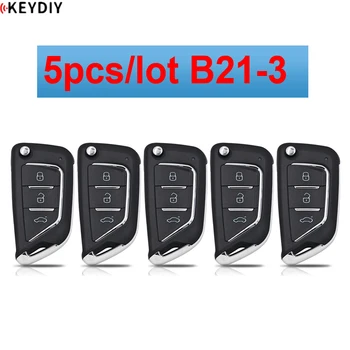 5 шт./ЛОТ KEYDIY Универсальный пульт дистанционного управления B21-3 Ключ дистанционного управления серии B для KD900 KD-X2 MINIKD KD-MAX работает для более чем 1000 видов