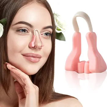 Мягкий силиконовый формирователь носа Профессиональные зажимы для подтяжки носа Зажимы для похудения переносицы Массажеры для носа Инструменты для женщин