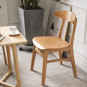 Легкий роскошный изогнутый деревянный стул из массива дерева, многослойный обеденный стул в скандинавском стиле, обеденный стул для магазина десертов, стол для молочного чая и