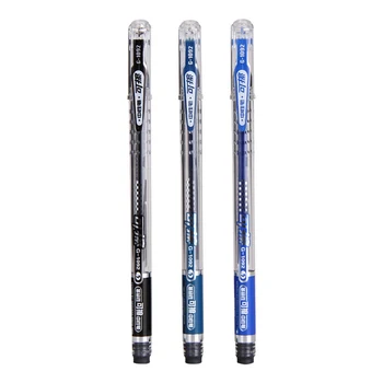 Стираемая Гелевая ручка 0,5 мм С Колпачками для Ластика Черная Темно-синяя Гелевая чернильная ручка G-1092 3 шт.