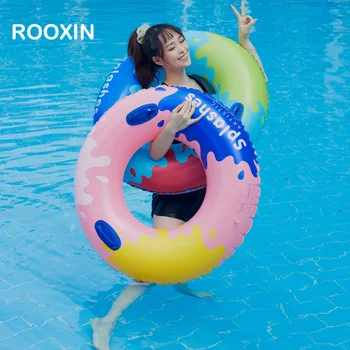 ROOXIN Swim Ring Float Надувные Игрушки Плавательное Кольцо Трубка Для Детей Взрослый Плавательный Круг Бассейн Пляж Вода Игровое Оборудование