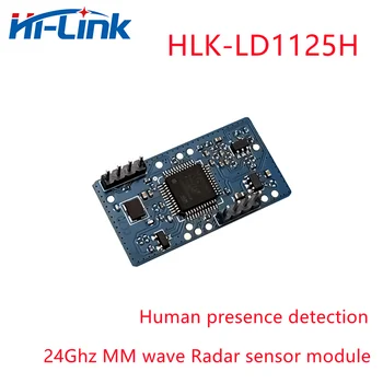 Hi-Link HLK-LD1125H модуль радарного датчика обнаружения присутствия человека на миллиметровой волне 24 ГГц, датчик индукции дыхания, дальномер