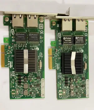 Оригинальный адаптер сетевой карты 9402 pt 9402PT lan Server Adapter 10/100/1000 Мбит/с для INTEL HP PCI-E X4 82571 NC360T с двумя портами