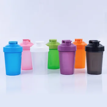 пластиковая чашка для встряхивания протеинового порошка объемом 400 мл, бутылка для молочного коктейля, бутылка для молочного коктейля