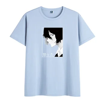 Мужская повседневная футболка, Креативная Футболка с короткими рукавами, Летняя Новая Свободная мужская Хлопковая футболка-пуловер с круглым вырезом и короткими рукавами