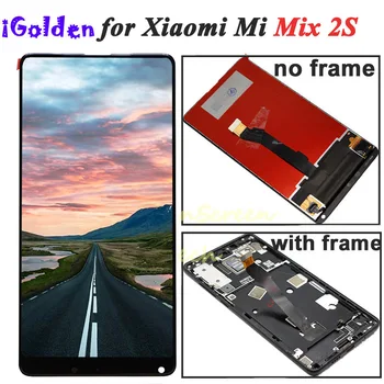 для Xiaomi Mi Mix 2S Mi x2s ЖК-дисплей с Сенсорным Экраном, Дигитайзер, Замена в сборе с рамкой 5,99 