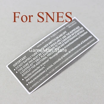 Высококачественная наклейка для картриджа американской версии для SNES, наклейка на заднюю этикетку