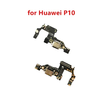 для Huawei P10 USB зарядное устройство порт док-разъем печатная плата лента Гибкий кабель ремонт экрана телефона запасные части