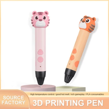 Набор 3D-ручек для детей, набор для рисования пером для 3D-принтера, низкотемпературная ручка с нитью накала PCL, обучающие игрушки для 3D-печати, подарки для мальчиков и девочек
