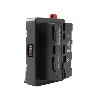 Монтажная пластина адаптера питания для аккумулятора Mini Nano V/V Mount к NP-F, NP-F960, NP-F970, D-Tap для камеры/LED Z Cam E2/F6/S6/F8