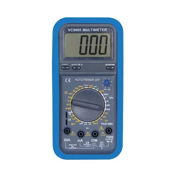 Цифровой мультиметр VC9805A для измерения индуктивности и емкости LCR, инструмент для проверки диодов
