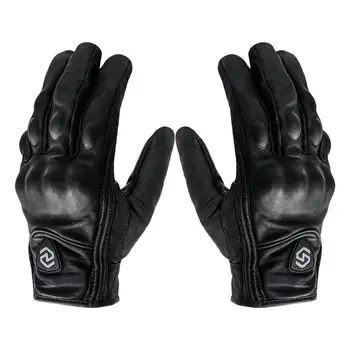 1 Пара стильных тренировочных перчаток, Мотоциклетные перчатки Унисекс, сенсорный экран, сохраняющие тепло, Однотонные Ударопрочные перчатки