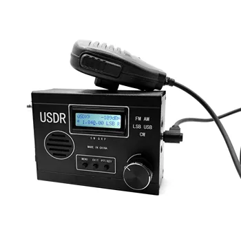5 Вт 8-Полосный SDR-Приемник SDR-Приемопередатчики Коротковолновые FM AM LSB USB CW-Приемопередатчики с Экраном Дисплея и Ручным Микрофоном