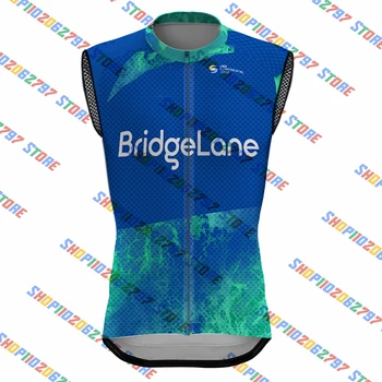 Команда 2023 BRIDGELANE Rode Bicycle Велоспорт Джерси Ветровка Одежда без рукавов Майо Топ Ropa Ciclismo