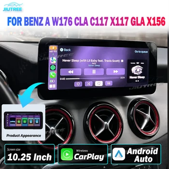 Автомагнитола Linux Для Mercedes Benz A W176 CLA C117 X117 GLA X156 GPS Мультимедиа Android Автомагнитола беспроводная carplay