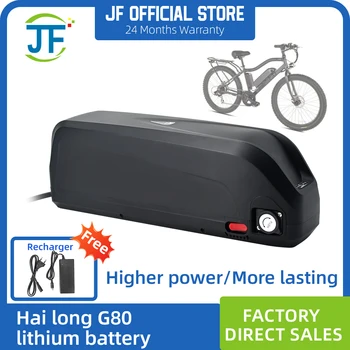 Электрический Велосипед Hailong Литий-ионный Аккумулятор 36V48V 52V 10ah 13AH 15AH 17.5AH 20AH Ebike Аккумулятор для 500 Вт 750 Вт 1000 Вт Велосипедный Мотор