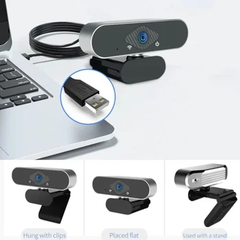 Оригинальная USB-веб-камера Xiaovv 200 Вт, пиксели 1080p HD, автофокус 150 градусов, сверхширокоугольный Встроенный микрофон с шумоподавлением
