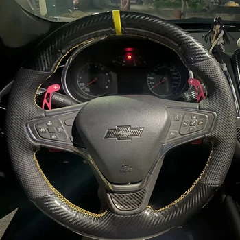 для Chevrolet Explorer 2017-2020 Рулевое колесо автомобиля декоративные детали рычага переключения передач рычаг переключения передач