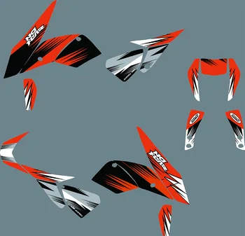 Наборы наклеек с графикой и фонами мотоциклетной команды 3M для KTM DUKE 690 2012 2013 2014 2015 2016 2017 2018 2019