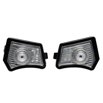 Для Jaguar XE XF XJ XK светодиодный лазер для боковой лужи-Зеркало заднего вида, проектор, лампа приветственного света