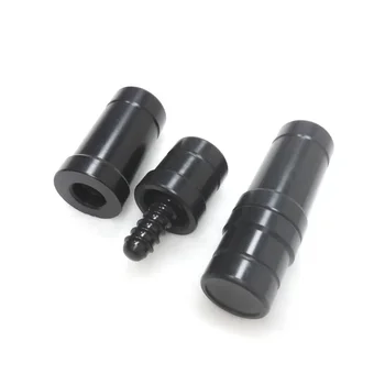 xmlivet радиальный штифт черные защитные приспособления для соединения кий из ABS для бильярда Защитные приспособления для соединения бильярдных кий аксессуары для бильярдных кий-палочек