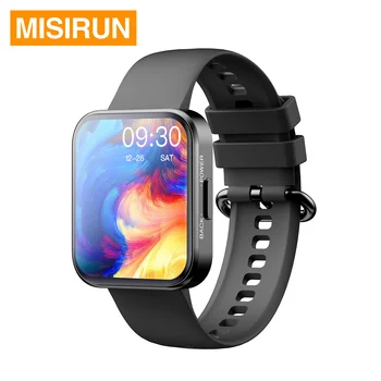 Модные Смарт-часы MISIRUN C17 для Мужчин и Женщин с Пульсометром / Монитором сна / Водонепроницаемым Ip68 / Напоминанием для Телефонов Andorid Iphone