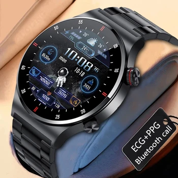 2023 Новые смарт-часы с Bluetooth-вызовом, мужские Спортивные Фитнес-трекеры, водонепроницаемые смарт-часы с большим экраном высокой четкости для телефона huawei Xiaomi + коробка