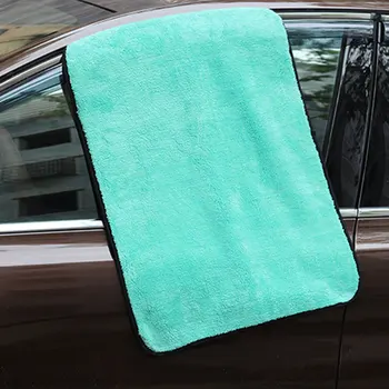 Полотенце из микрофибры 1200 гсм Автомойка Премиум-класса из толстого плюша, мойка деталей автомобиля, чистка, полировка, полотенце для сушки автомобиля на заказ