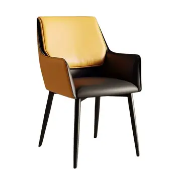 Расслабляющий Дизайн домашних обеденных стульев Современный Дизайн Space Saversarm Обеденные стулья Nordic Эргономичная Роскошная мебель Cadeiras HY