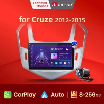 Junsun V1pro AI Voice 2 din Android Авторадио для Chevrolet Cruze 2012-2015 Автомобильное Радио Мультимедиа GPS Трек Carplay 2din
