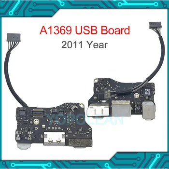 Оригинальная плата ввода-вывода USB Audio DC Jack 820-3057-A для MacBook Air 13 