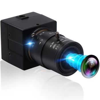 Веб-камера 4K HD MJPEG 30 кадров в секунду 3840*2160 2.8- 12 мм/5-50 мм Ручной объектив с переменным фокусным расстоянием CS Mount USB-камера для Windows Linux Mac Android