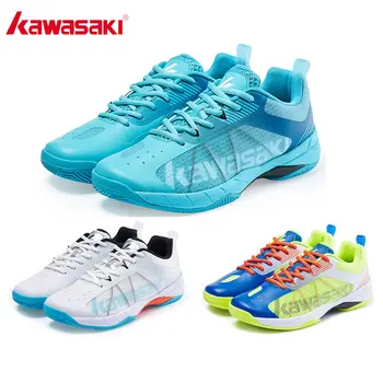 2023 новая обувь для бадминтона Kawasaki для мужчин и женщин, дышащие высокоэластичные нескользящие спортивные кроссовки для тенниса K1B20