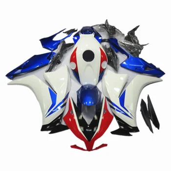 Красный, Белый, Синий Комплект для Обтекания Кузова Мотоцикла Вторичного рынка для Honda CBR1000RR 2012-2016 CBR 1000 RR 13 14 15