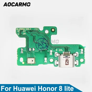 Aocarmo 1 шт. НОВЫЙ USB-порт для зарядки, зарядное устройство, док-станция, гибкий кабель, Запасные части для Huawei Honor 8 Lite