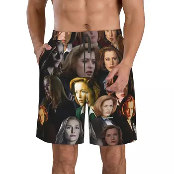 Мужские пляжные шорты Scully Photo Collage, Быстросохнущий купальник для фитнеса, Забавные уличные забавные 3D шорты