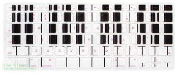 Музыкальные клавиши пианино Крышка клавиатуры Силиконовая кожа для MacBook Air 13.3 для MacBook Pro 13 15 с сетчаткой или без нее