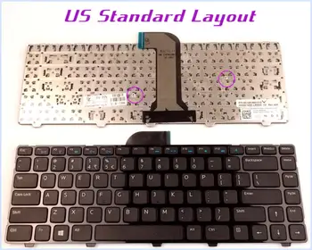 Новая клавиатура с американской раскладкой для ноутбука Dell Vostro 2421 P/N: 0F0XRV 9Z.N8VSW.001 NSK-L90SW 06H10H 6H10H Без подсветки