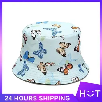 Солнцезащитная кепка из полиэстера, мягкая солнцезащитная шляпа-ведро, Тонкое затенение летом и весной, Мужская двусторонняя рыбацкая шляпа, кепка для бассейна