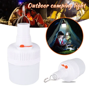 Фонарь для кемпинга в форме маленькой лампочки с крючком, универсальный осветительный фонарик для альпинизма в кемпинге
