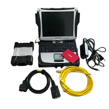 Диагностический Инструмент для ремонта автомобилей в Экспертном режиме Компьютер CF19 tablet 8g Для BMW ICOM A2 с программным обеспечением SSD объемом 1 ТБ V06.2023