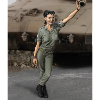 1/35 Масштабные модели из смолы WW2 Lsraeli Фигурка солдата Второй мировой войны неокрашенная модель Комплект Диорама ручной работы DIY