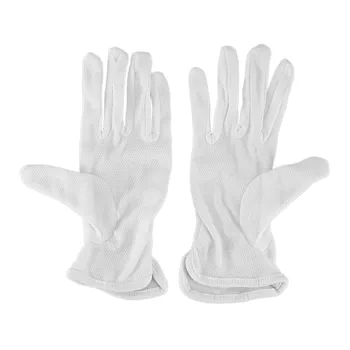 Пара защитных хлопчатобумажных рабочих перчаток для вождения