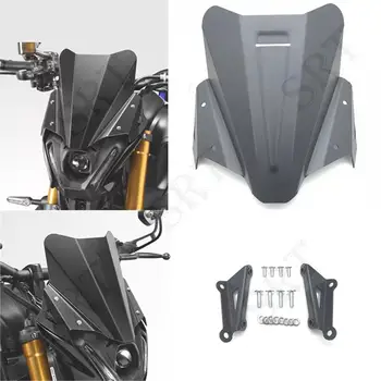 Подходит для Yamaha MT FZ 09 MT09 Аксессуары для мотоциклов Дефлектор с новым рисунком Лобовое Стекло Ветрового стекла FZ-09 MT-09 2021 2022
