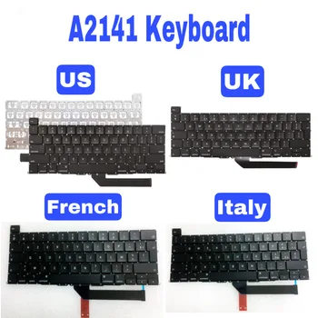 Новая клавиатура США, Великобритании, Франции, Италии, Испании, арабского, Германии, русского для Apple Macbook Pro 16 
