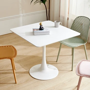 Классический белый обеденный стол в скандинавском стиле, небольшой походный Роскошный офисный журнальный столик, современный макияж, уличная мебель для дома Mesas De Jantar